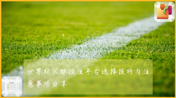 世界杯买球投注平台选择技巧与注意事项分享