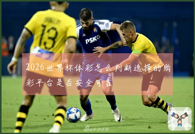 2026世界杯体彩怎么判断选择的购彩平台是否安全可靠